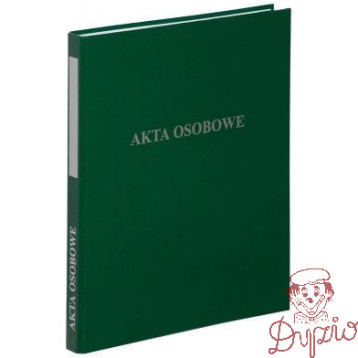 Segregator AKTA OSOBOWE A4/2/2 zielony 030/06 VAUPE