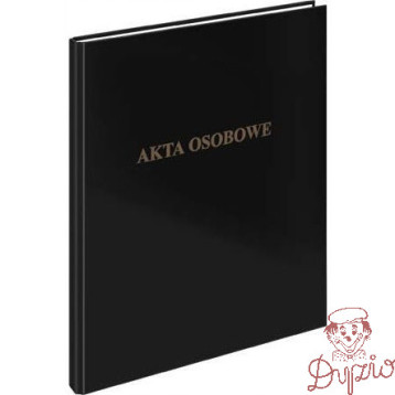 Segregator AKTA OSOBOWE A4/2/2 czarny 030/02 VAUPE