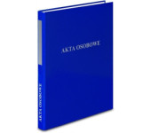 Segregator AKTA OSOBOWE A4/2/2 niebieski 030/03 VAUPE