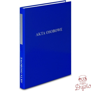 Segregator AKTA OSOBOWE A4/2/2 niebieski 030/03 VAUPE