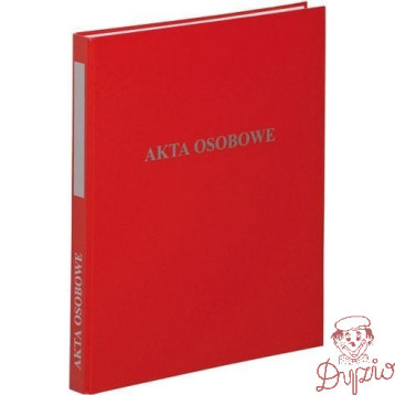 Segregator AKTA OSOBOWE A4/2/2 bordowy 030/18 VAUPE