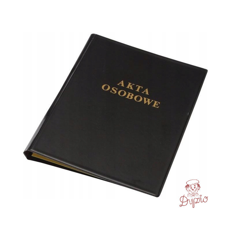 Teczka akt osobowych A4 PVC czarna 0409-0013-01 PANTA PLAST