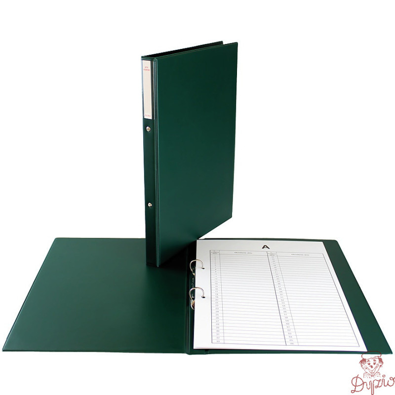 Teczka na akta osobowe Segregator 2 ringi 2cm ciemny zielony TD-12-05 BIURFOL