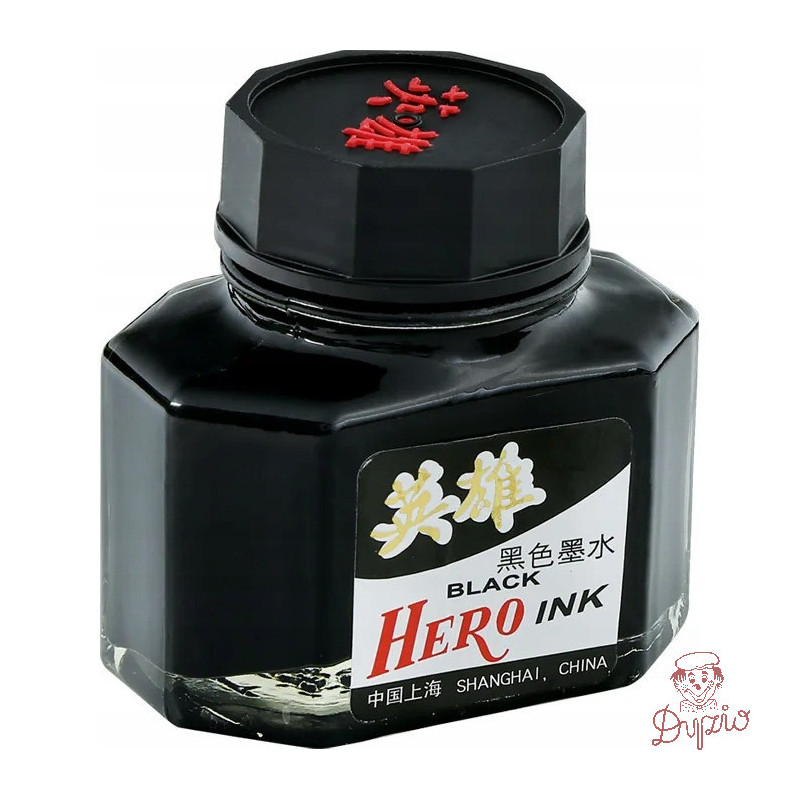 Atrament czarny HERO 59ml. 160-1001