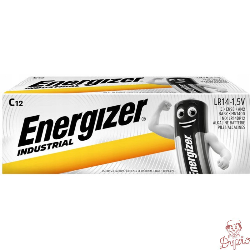 Bateria ENERGIZER Industrial C/LR14 alkaliczna pudełko (12szt)