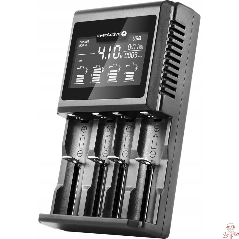 Ładowarka do akumulatorków Li-ion/Ni-MH EVERACTIVE uniwersalna UC-4000