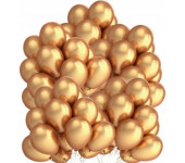 Balony metalizowane złote 10`` (50szt.) FIORELLO 170-2632