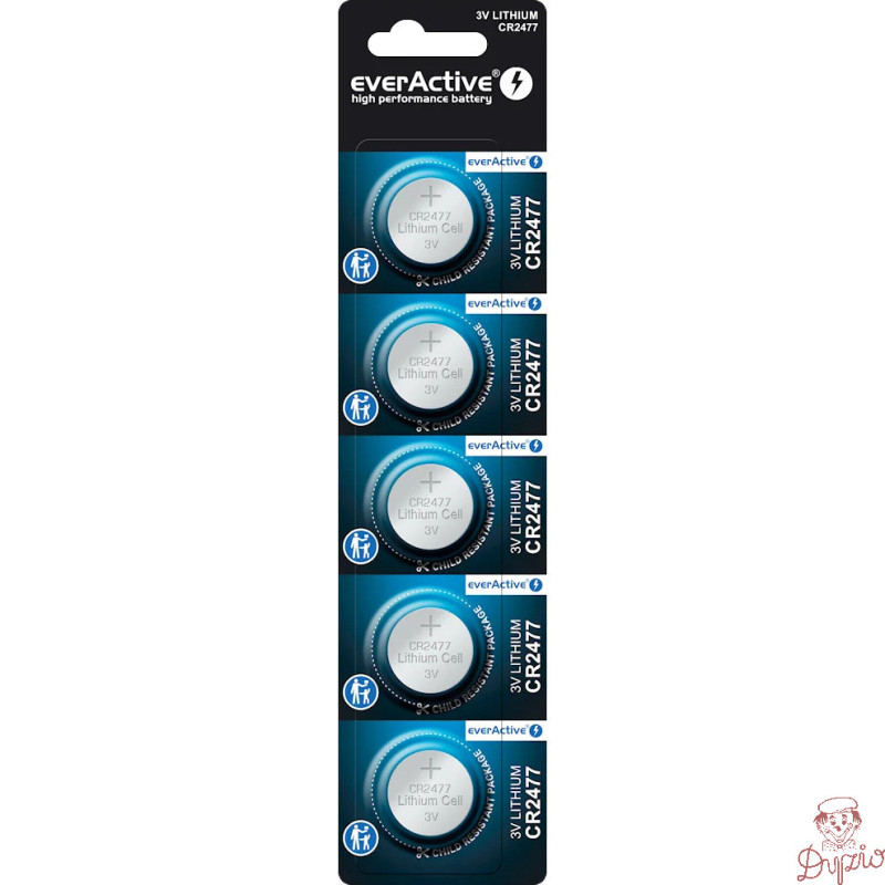 Bateria EVERACTIVE CR2477 3V litowa blister (5szt)