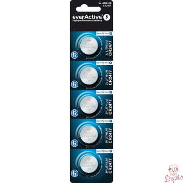 Bateria EVERACTIVE CR2477 3V litowa blister (5szt)