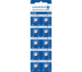 Bateria EVERACTIVE AG1/LR621/SR621/SR60/LR60/LR620 1,5V alkaliczna blister (10szt)