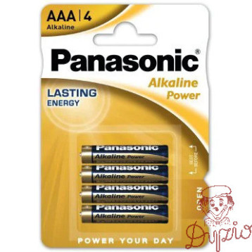 Bateria PANASONIC Lasting Energy AAA/LR03 alkaliczna (4szt)