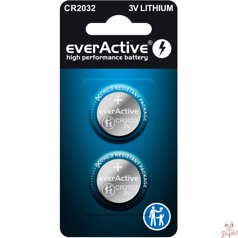Bateria EVERACTIVE CR2032 litowa blister (2szt)