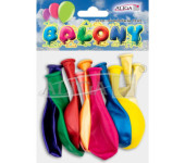 Balony 23cm mix kolorów op. 10szt. BB10-2337 ALIGA