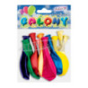 Balony 23cm mix kolorów op. 10szt. BB10-2337 ALIGA