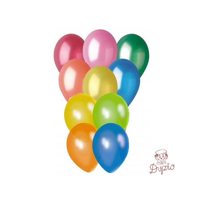 Balony 27cm mix kolorów op. 10szt. BB12-2344 ALIGA