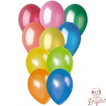 Balony 27cm mix kolorów op. 10szt. BB12-2344 ALIGA