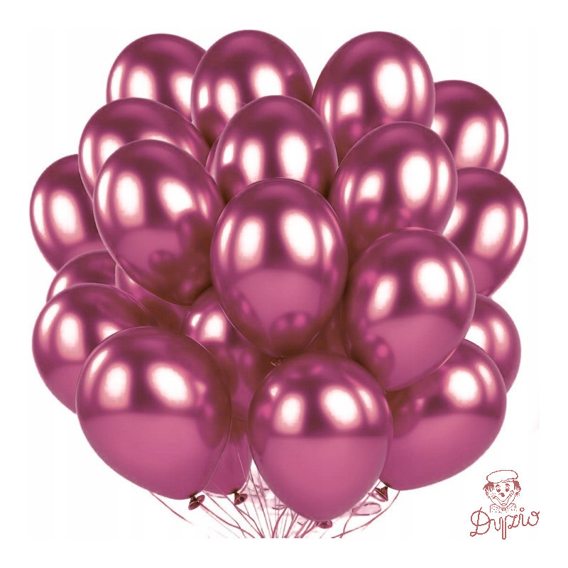 Balony 10 METALIK (100sztuk) burgund GUST