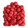 Balony metalizowane czerwone 12 (50szt.) FIORELLO 170-2634