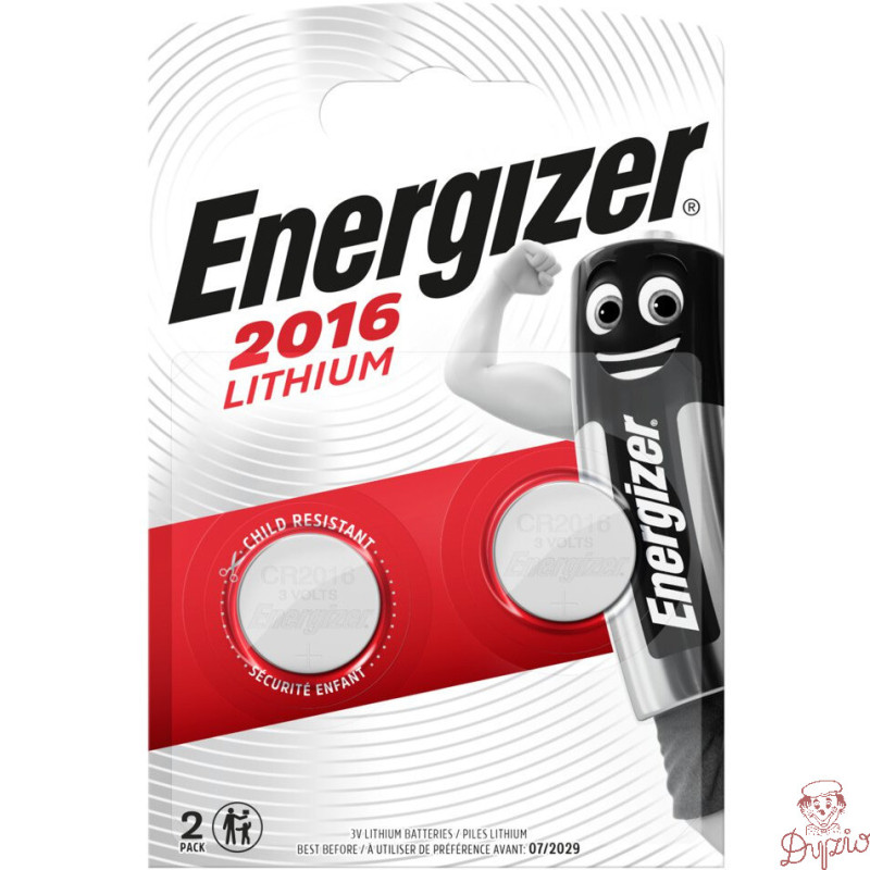 Bateria ENERGIZER CR2016 litowa (2szt)