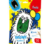 Balony metalizowane zielone 12 ( 50szt.) FIORELLO 170-2655