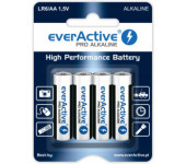 Bateria EVERACTIVE Pro Alkaline AA/LR6 alkaliczna blister (4szt)
