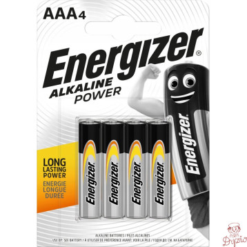Bateria ENERGIZER Alkaline Power AAA/LR03 alkaliczna (4szt)