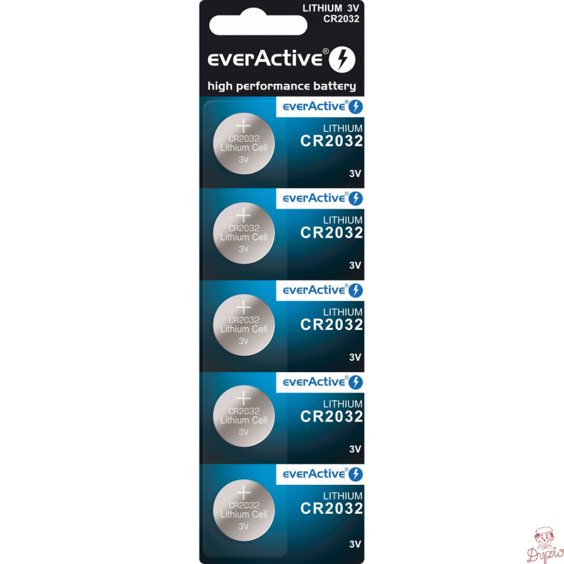 Bateria EVERACTIVE CR2032 litowa blister (5szt)