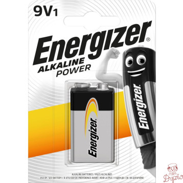 Bateria ENERGIZER Alkaline Power 9V/6LR61 alkaliczna