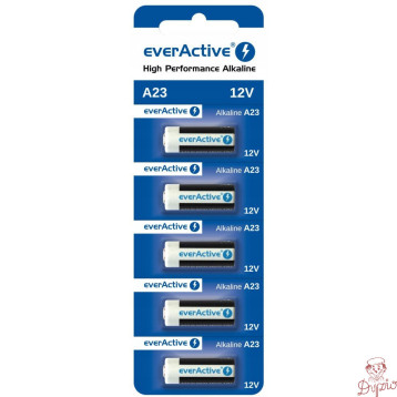 Bateria EVERACTIVE 23A/MN21/A23 12V blister (5szt)