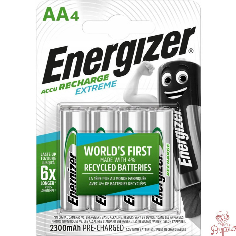 Akumulatorek ENERGIZER Extreme AA/HR6 2300mAh Ni-MH (4szt)
