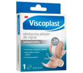 Plaster elastyczny do cięcia VISCOPLAST 6cm x 1m jasnobrązowy 3M-YP201040505