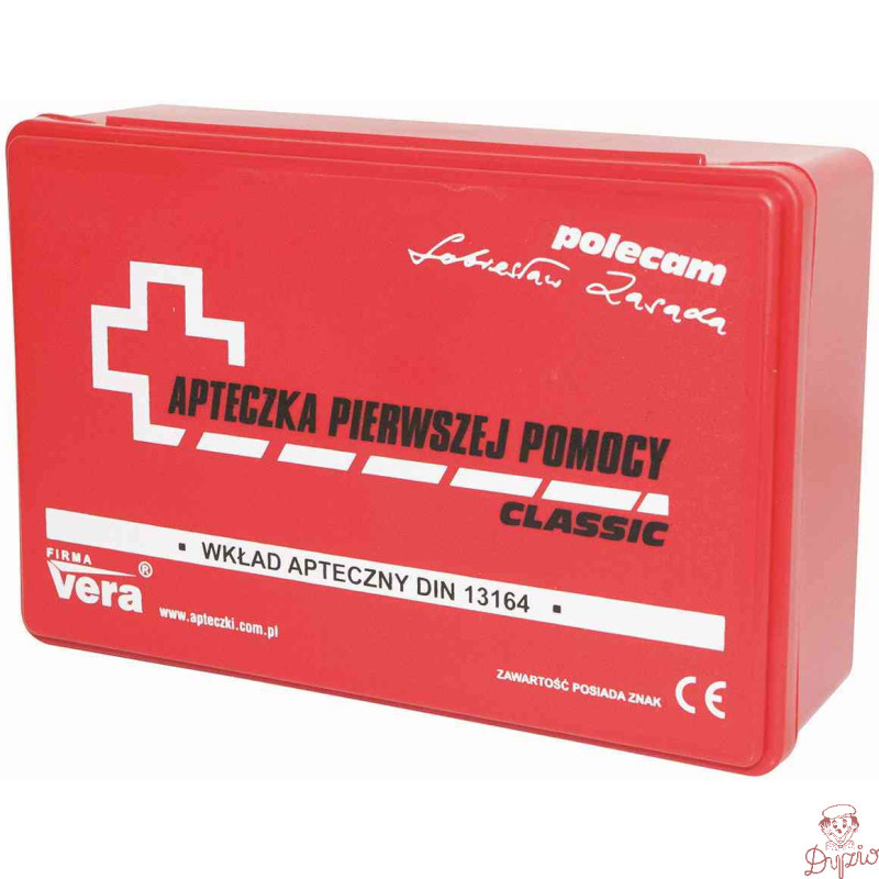 Apteczka pierwszej pomocy VERA DIN13164 w pudełku