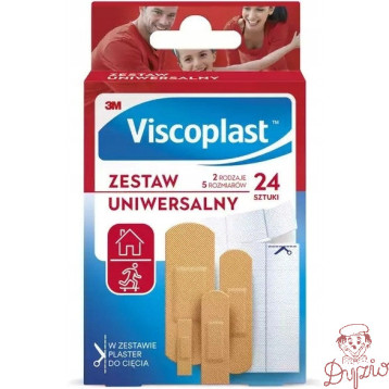 Zestaw plastrów uniwersalny VISCOPLAST mix 3M-4054596798328