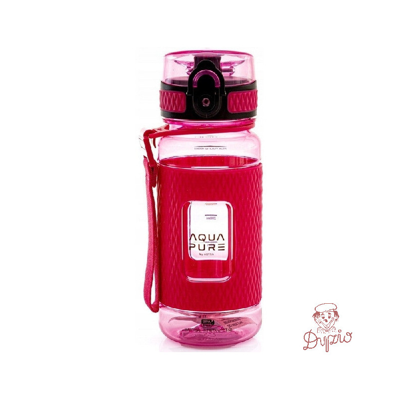 Bidon na wodę AQUA PURE neon pink 400ml 511023007 ASTRA