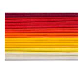 Bibuła 25x200cm mix kolory ciepłe (10szt) 8kol2521-MIX2 HAPPY COLOR