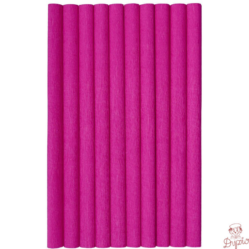Bibuła marszczona (10 rolek) 50x200cm różowy 400153900 HERLITZ