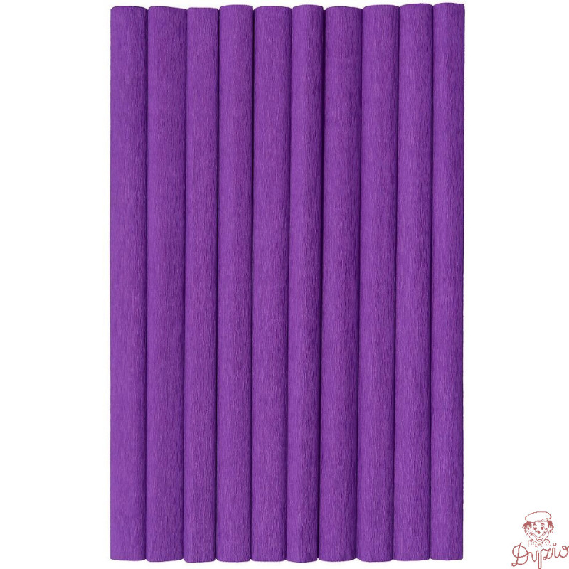Bibuła marszczona (10 rolek) 50x200cm purpurowy 400153901 HERLITZ