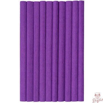 Bibuła marszczona (10 rolek) 50x200cm purpurowy 400153901 HERLITZ