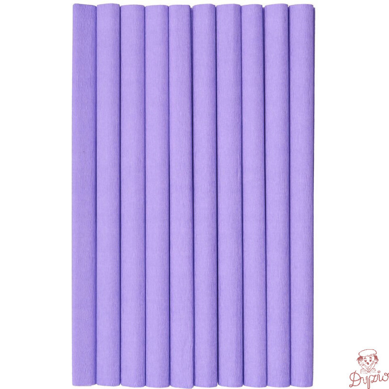 Bibuła marszczona (10 rolek) 50x200cm liliowy 400153902 HERLITZ