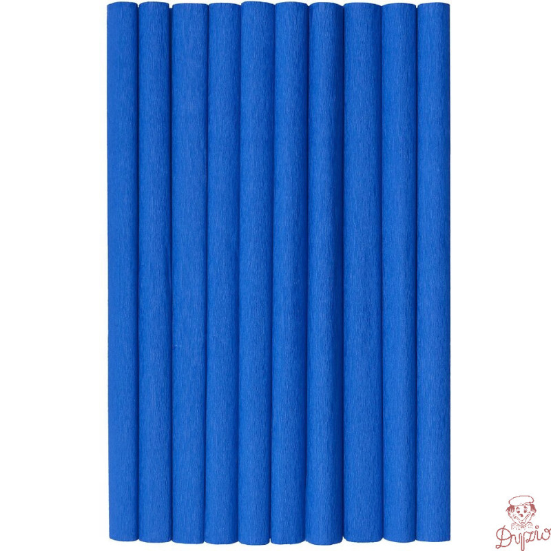 Bibuła marszczona (10 rolek) 50x200cm niebieski 400153905 HERLITZ
