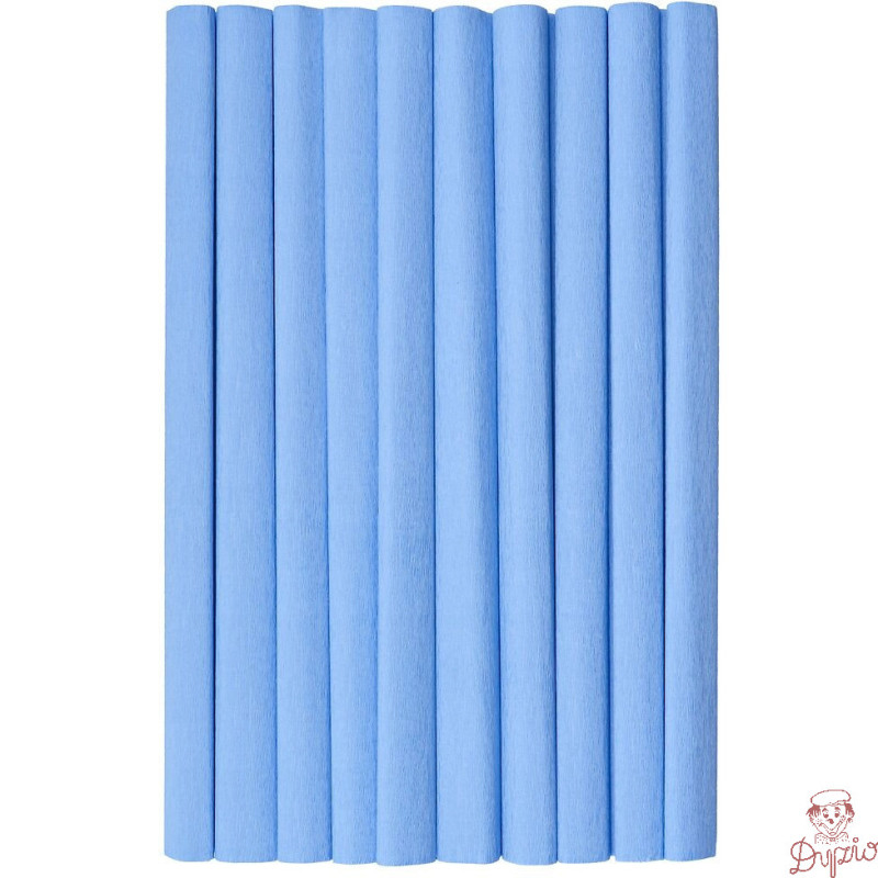 Bibuła marszczona (10 rolek) 50x200cm błękitny 400153906 HERLITZ