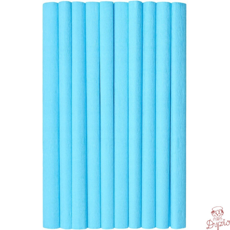 Bibuła marszczona (10 rolek) 50x200cm lazurowy 400153908 HERLITZ