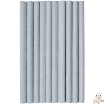 Bibuła marszczona (10 rolek) 50x200cm szary 400153926 HERLITZ