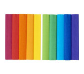 Bibuła marszczona 25x200cm mały mix tęczowy 400153935 HERLITZ