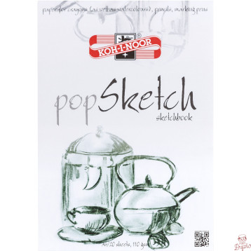 Blok szkicowy POP SKETCH A4 50ark.100g BLO-SZPOA4-00104 KOH-I-NOOR