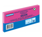 Bloczek samoprzylepny 38x51mm 100k neon różowy (3szt) 7585011-16 DONAU
