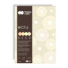 Blok z papierem barwionym A4 20k 170g 4 kolory DECO ECRU HA 3717 2030-092 HAPPY COLOR