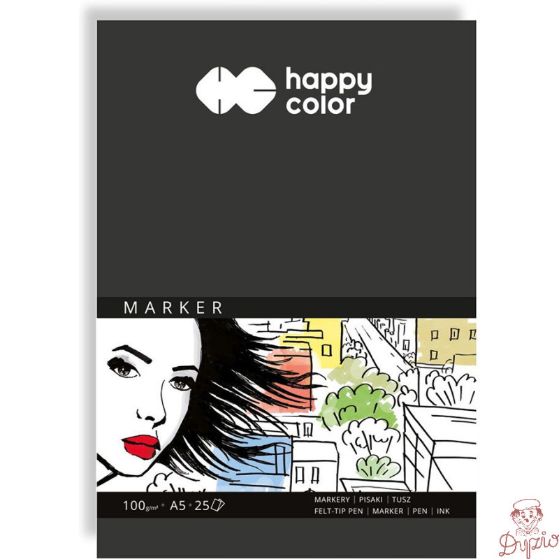 Blok do markerów A5 25k 100g HA 3710 1520-A25 HAPPY COLOR