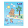 Blok rysunkowy Kapibara Yummy Yum biały A4 80g/m2 20ark. HA 3708 2030-0PP HAPPY COLOR