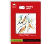 Blok szkicownik A4 50k 90g MŁODY ARTYSTA HA 3709 2030-M50 HAPPY COLOR